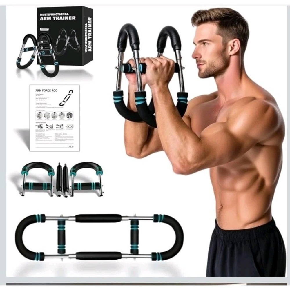 Jevenfening Twister Arm Trainer 20-70lb Adjustable Chest Workout Equipment s23